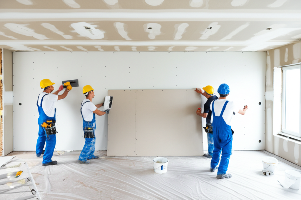 Hollywood Drywall Services team